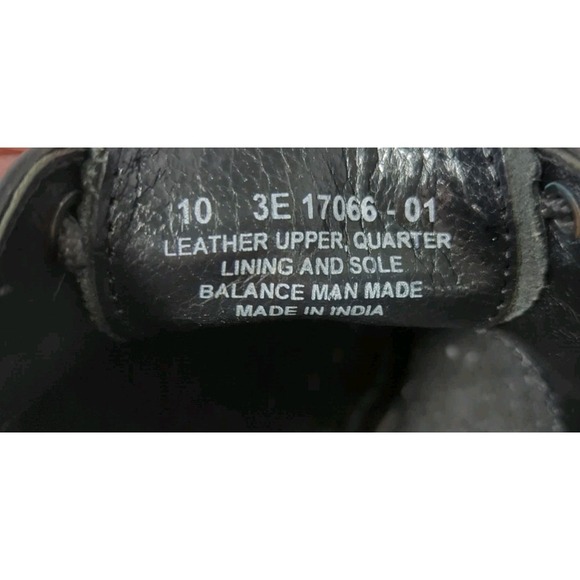 Florsheim Lexington 1706601 Mens‎ Leather 10 3E Black Wingtip Oxford Dress Shoes - Picture 11 of 11